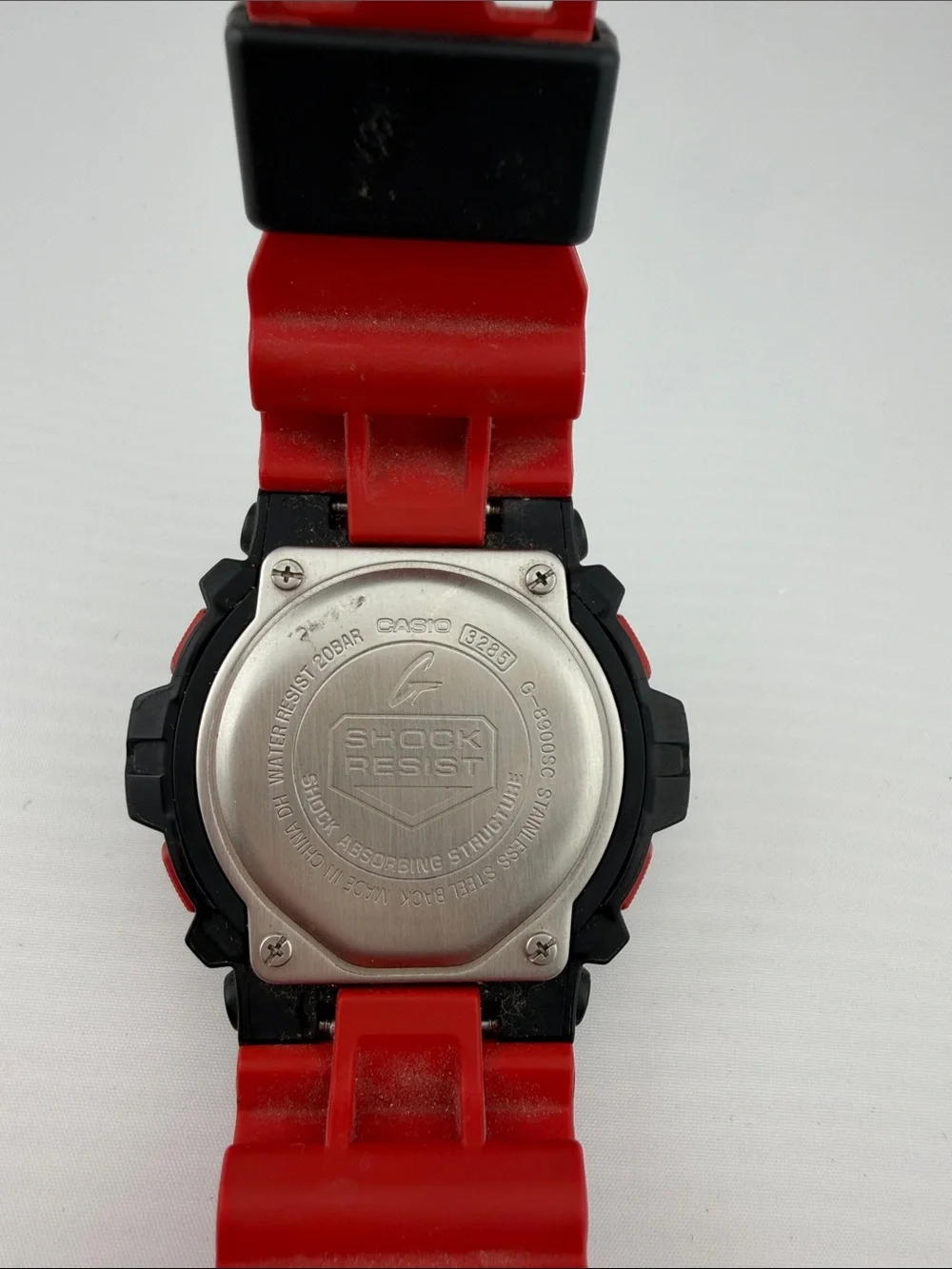 Casio G-Shock Red and Black Digital Sports Watch
